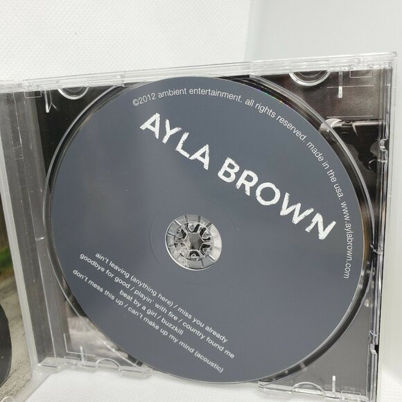 Ayla Brown Ayla Brown Self Titled Autographed CD 2012 Ambient No Scratches - Picture 9 of 10
